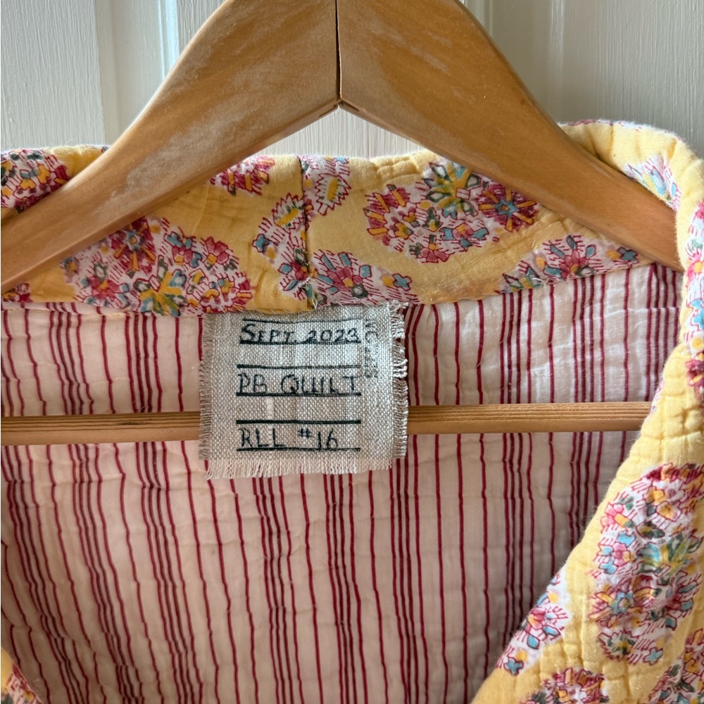 Custom Quilt Jacket Kimono S M L - Picture 12 of 16